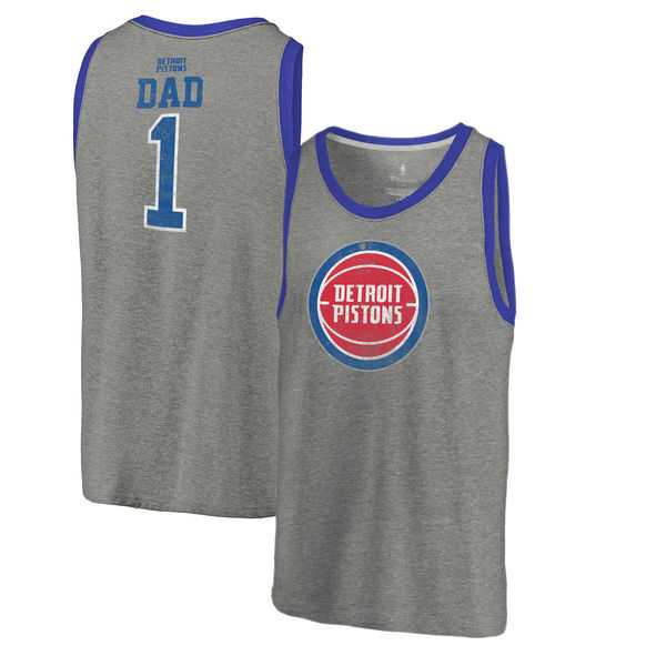 Detroit Pistons Fanatics Branded Greatest Dad Tri-Blend Tank Top - Heathered Gray,We sell and wholesale Detroit Pistons Fanatics Branded Greatest Dad Tri-Blend Tank Top - Heathered Gray on line form chian!